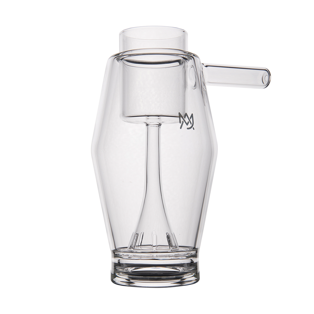 MJ Arsenal Proxy Bubbler, High-Quality Borosilicate Glass, Ideal for Dabbing, Front View