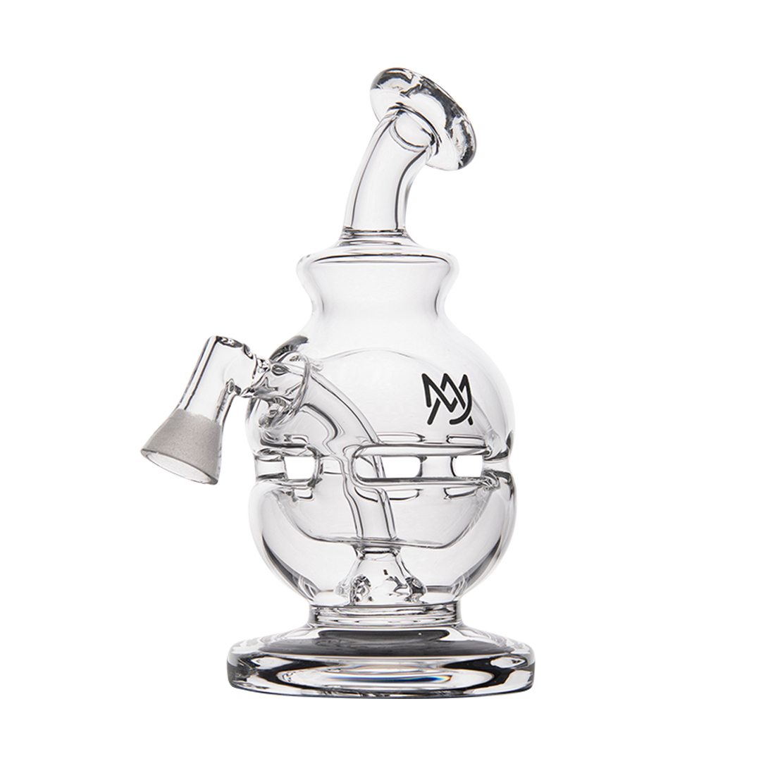 MJ Arsenal Royale Vape Edition Mini Dab Rig - Front View on White Background