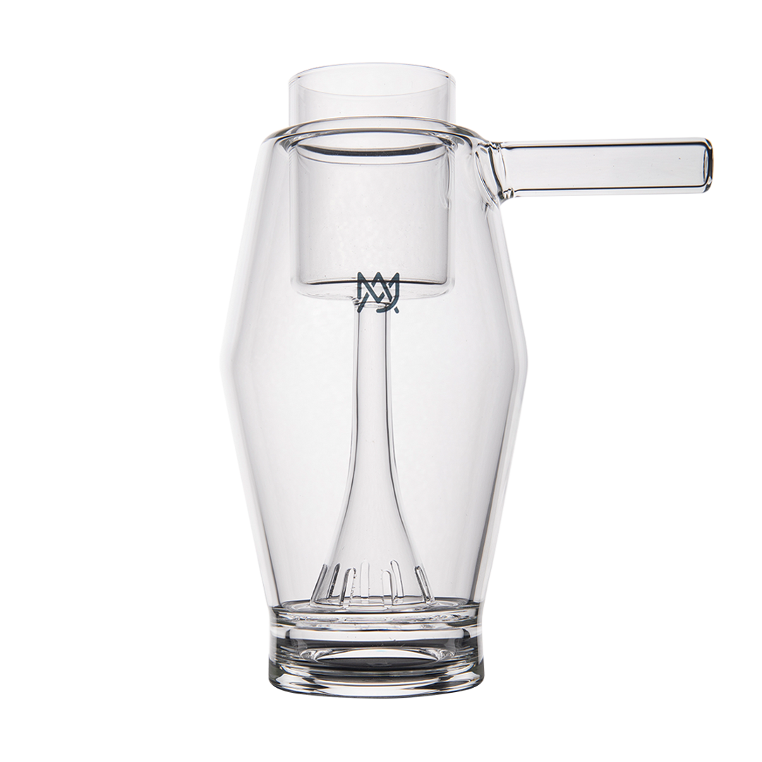 MJ Arsenal Proxy Bubbler made of Borosilicate Glass for Dabbing, Front View