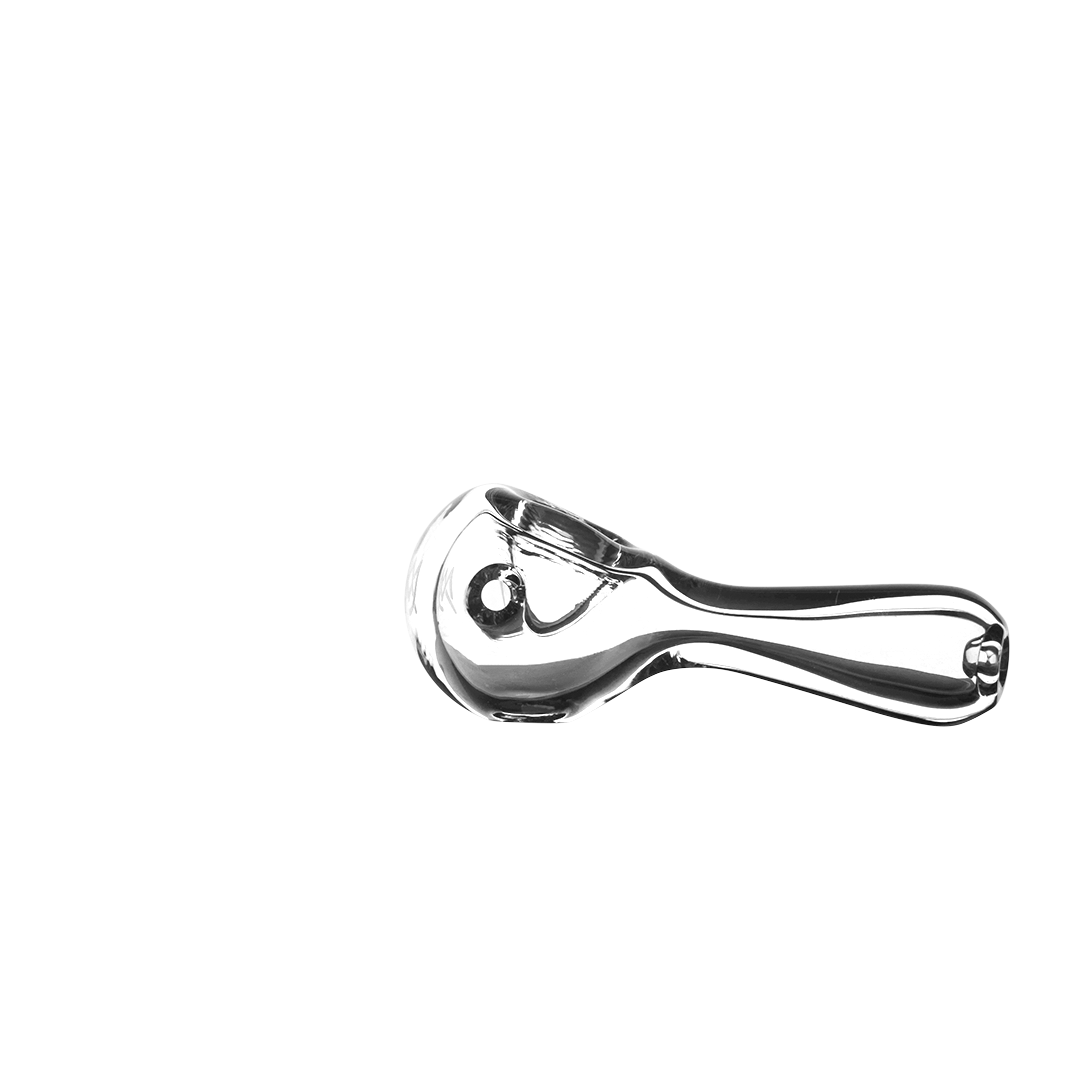 MJ Arsenal Pioneer Hand Pipe - Compact Classic Glass Piece - Side View