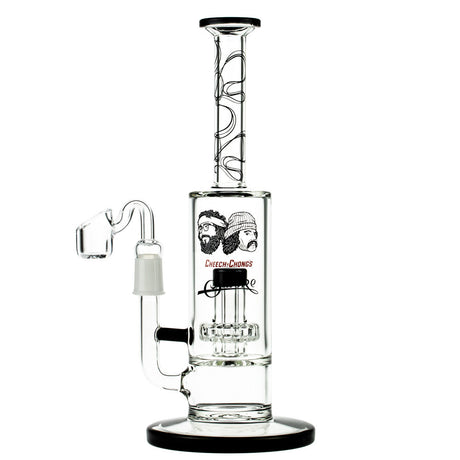 Cheech & Chong 40th Anniversary Great Dane Extract Water Pipe, Black Base, Side View