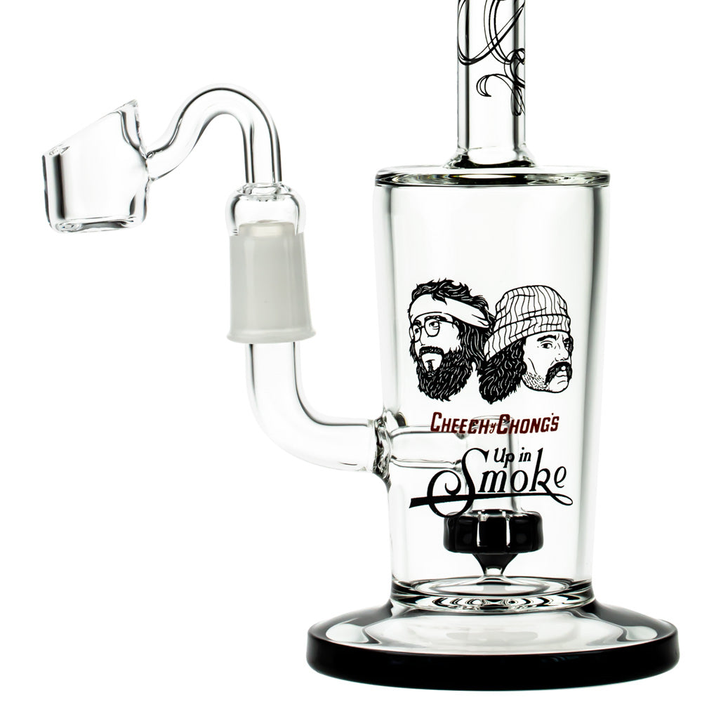 Cheech & Chong 40th Anniversary Maui Waui 10" Dab Rig with Showerhead Percolator, Front View