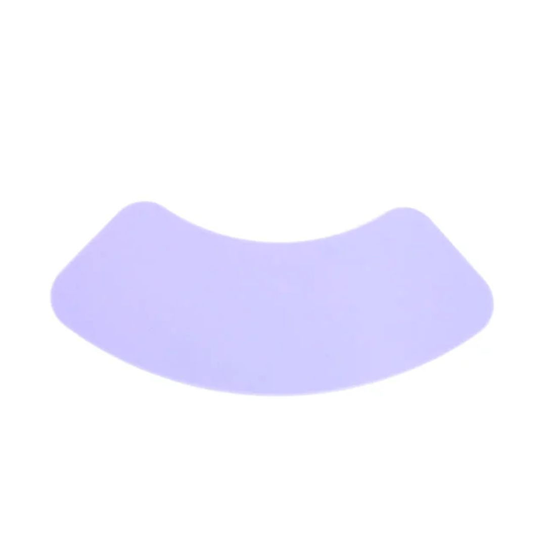 Blazy Susan Spinning Rolling Tray in Lavender - Top View on White Background