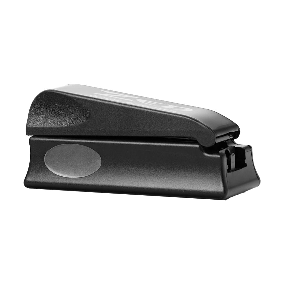 Zen King Size Cone Filler in black for efficient rolling, side view on white background