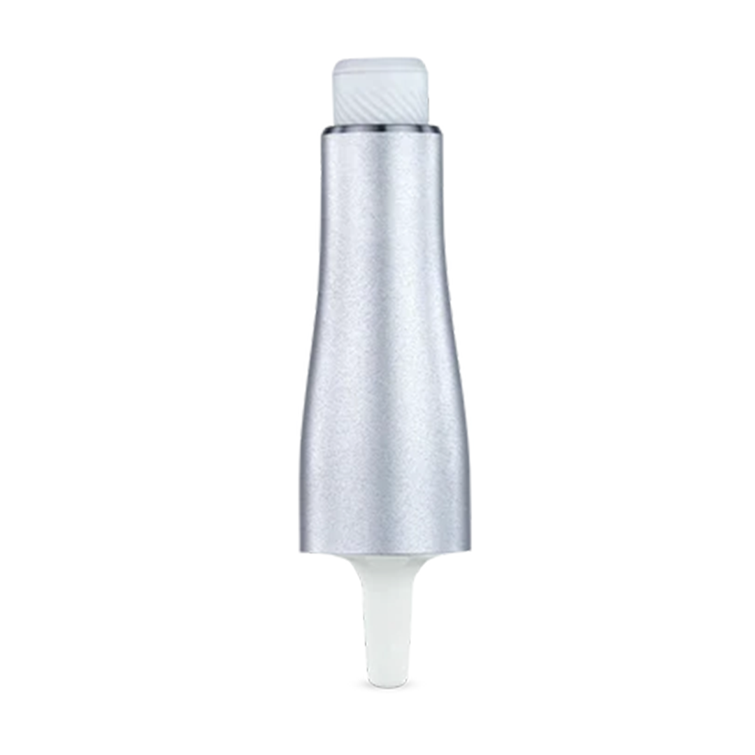 Puffco New Plus Mouthpiece in Pearl - Sleek Design, Easy to Clean, Front View