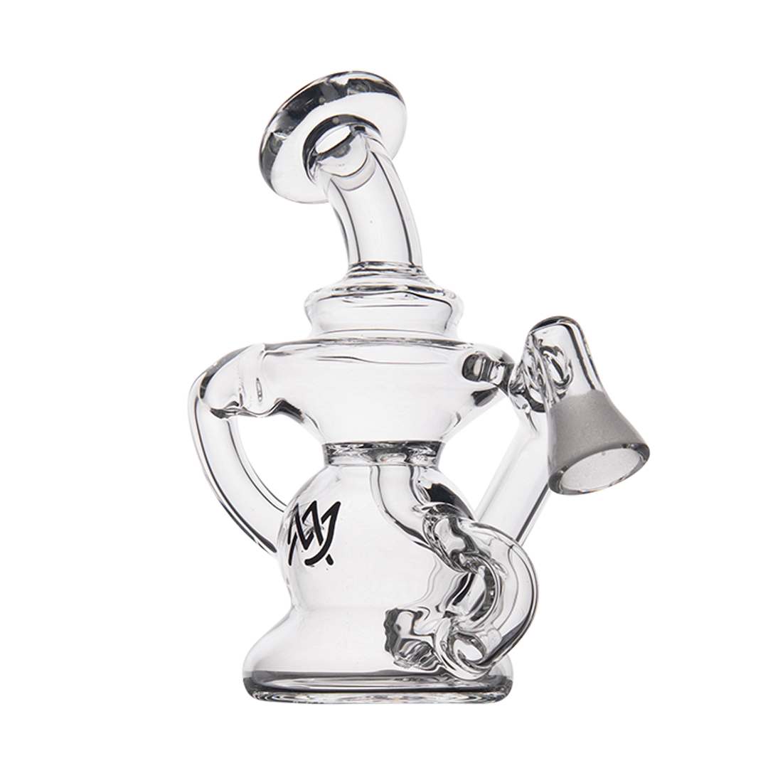 MJ Arsenal Hydra Vape Edition Mini Dab Rig with Halo Ceramic Insert, Front View