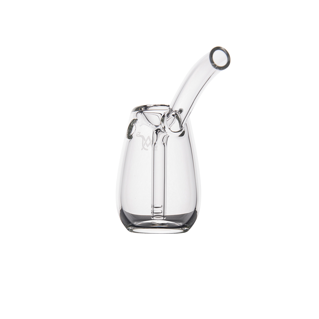 MJ Arsenal Bulb Mini Bubbler - 100% Borosilicate Glass - Front View