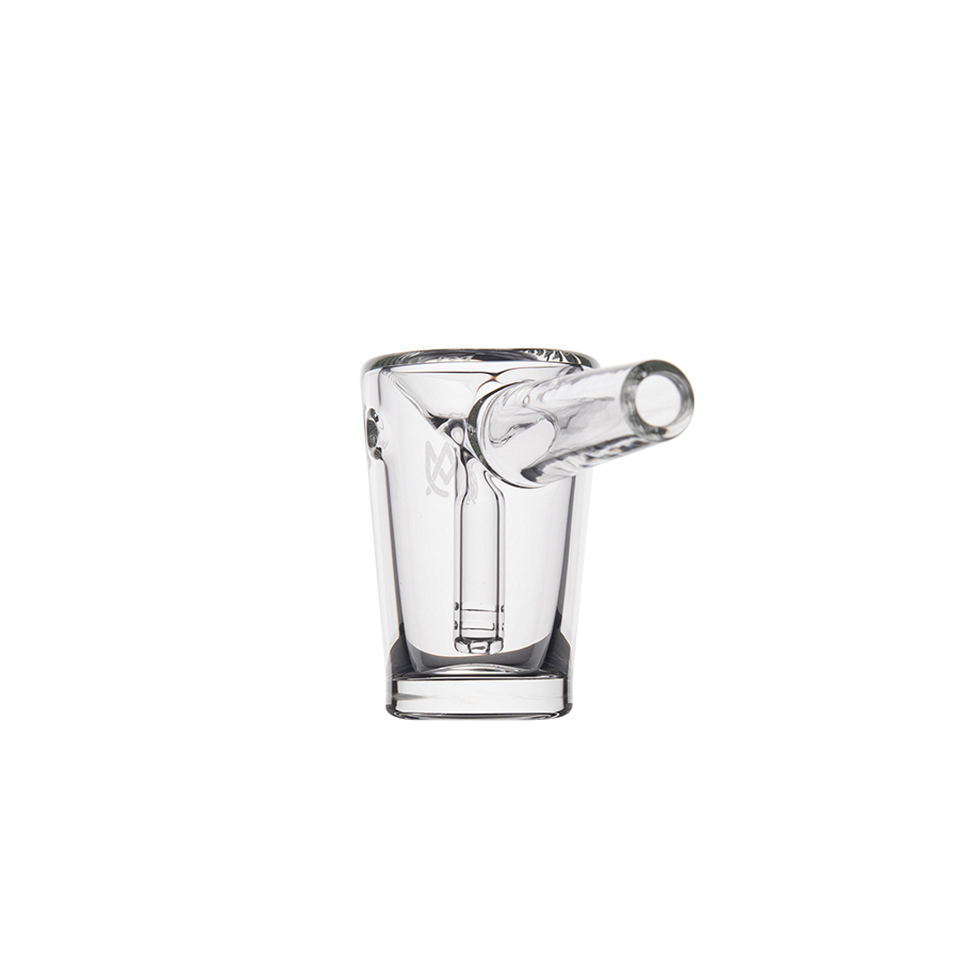 MJ Arsenal Basin Compact Bubbler with Advanced Water Filtration, Front View on White Background