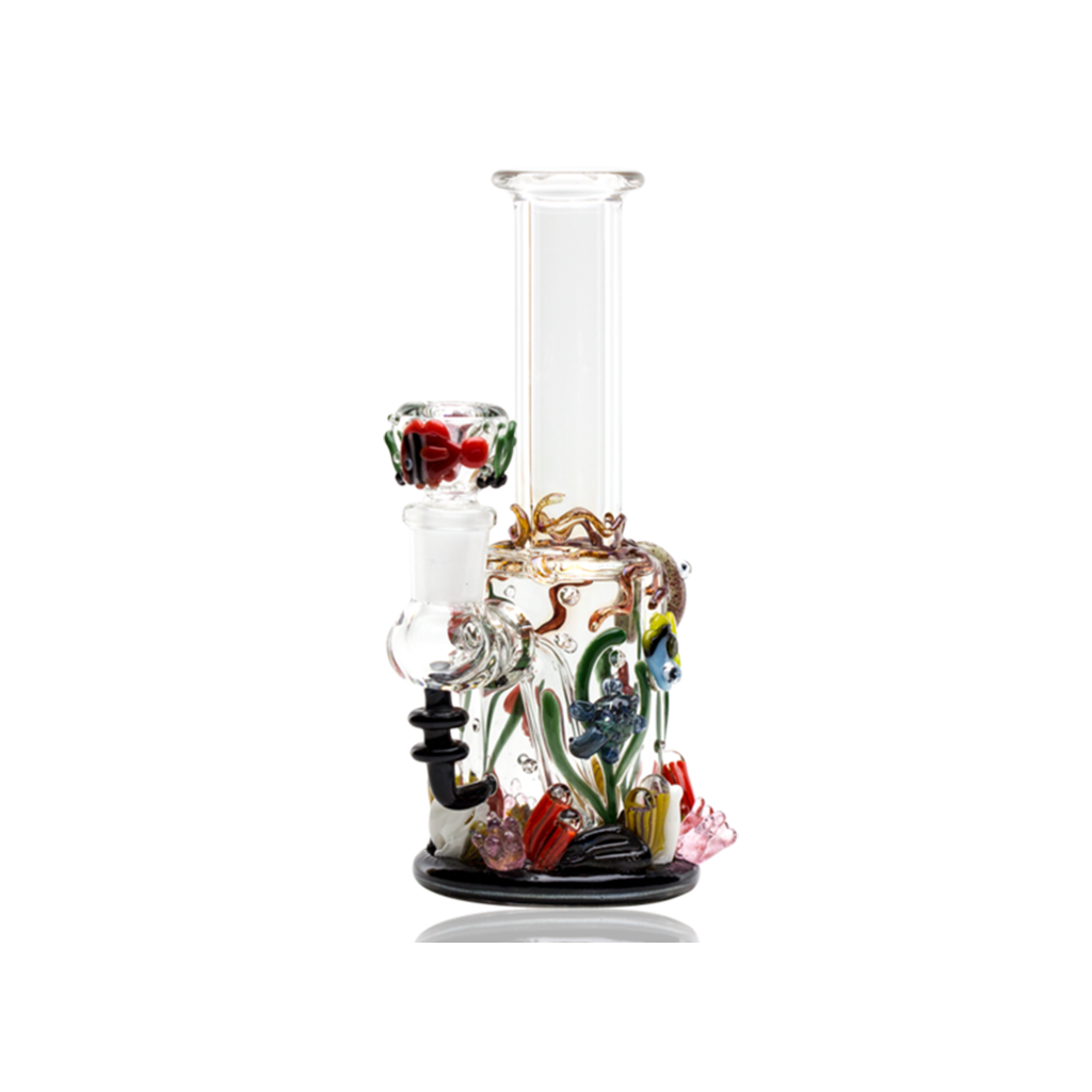 Empire Glassworks Mini Rig 'Under the Sea Kit' - Intricate Ocean Theme Design