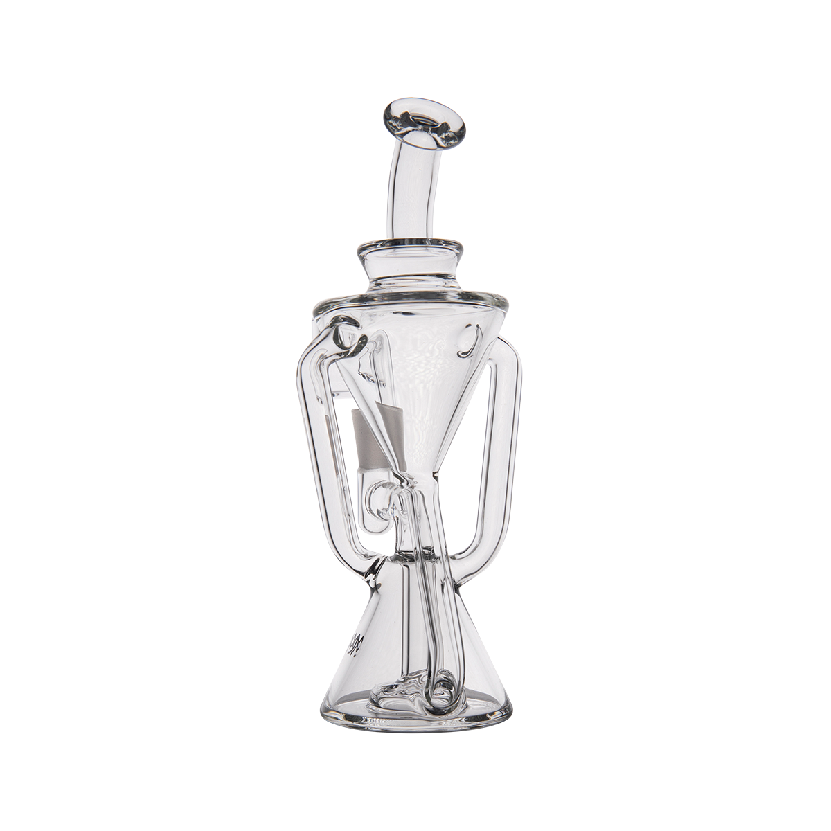 MJ Arsenal Time Turner Mini Dab Rig with Quartz Bucket - Compact Design Front View