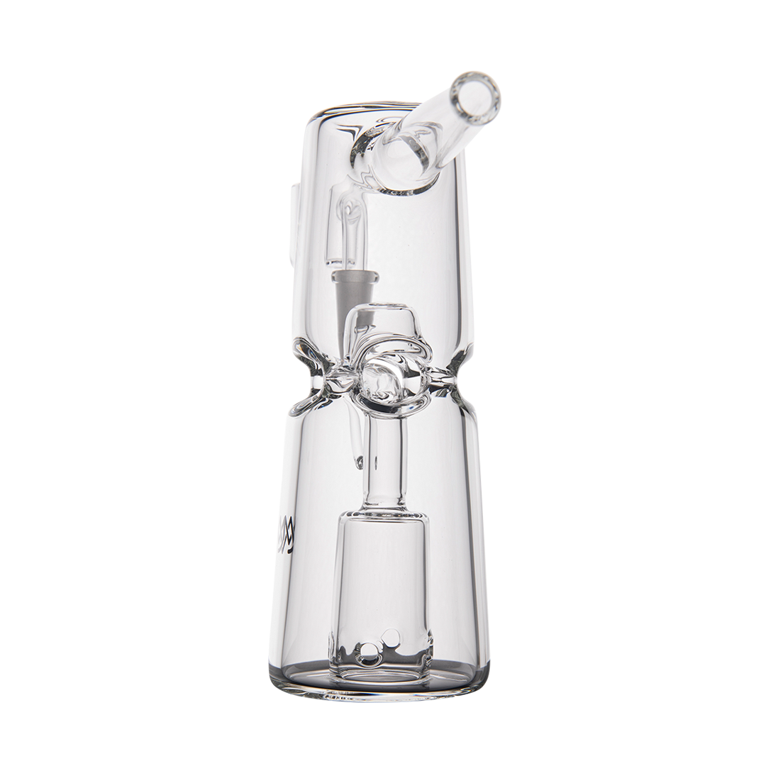 MJ Arsenal Turret Mini Dab Rig with Quartz Bucket - Front View