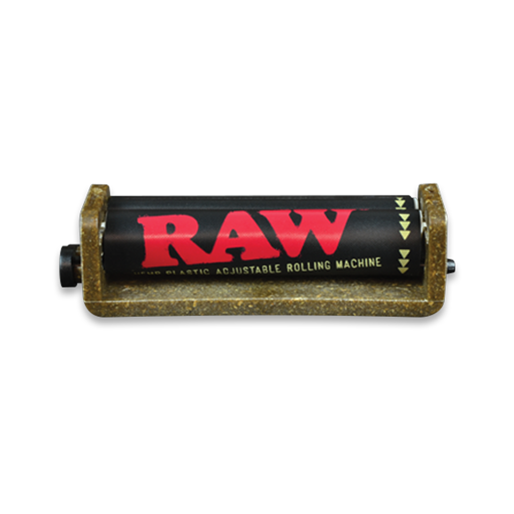 RAW Hemp Plastic 2-Way Roller, 110mm, front view on white background, eco-friendly German hemp