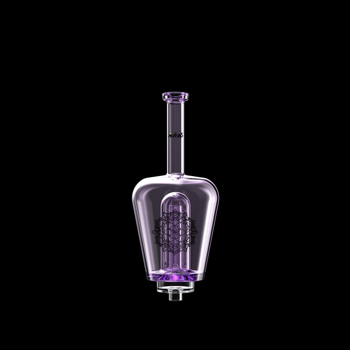 Dr Dabber Boost Evo "Bottle" Glass Attachment - Borosilicate Dab Rig Part Front View
