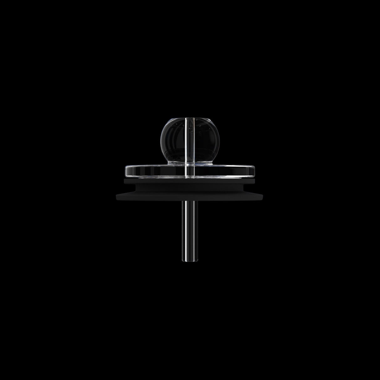 Dr. Dabber Switch™ Enhanced Vapor Silicone Seal Upgrade front view on black