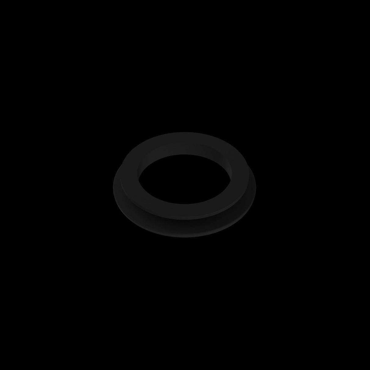 Dr. Dabber Switch™ ceramic insert for vaporizers, top view on black background