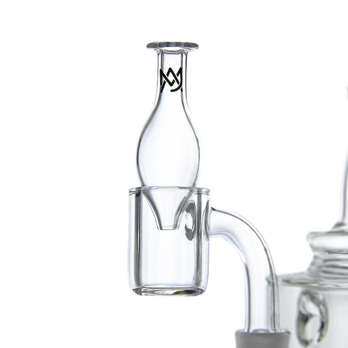 MJ Arsenal Universal Bubble Cap, Close-up Side View, Enhances Vaping Flavor