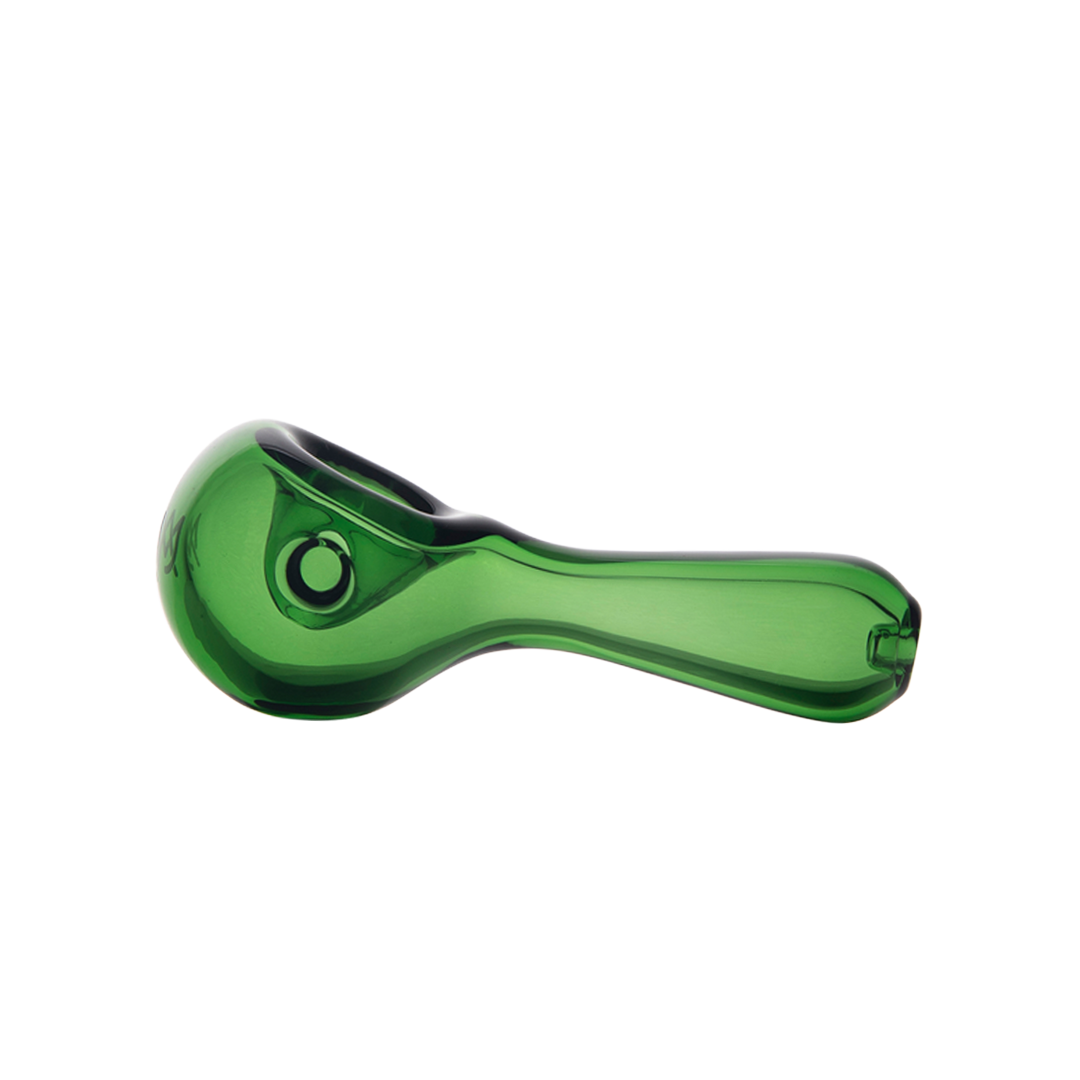 MJ Arsenal Pioneer Hand Pipe in Cactus Green, Classic Design, Side View