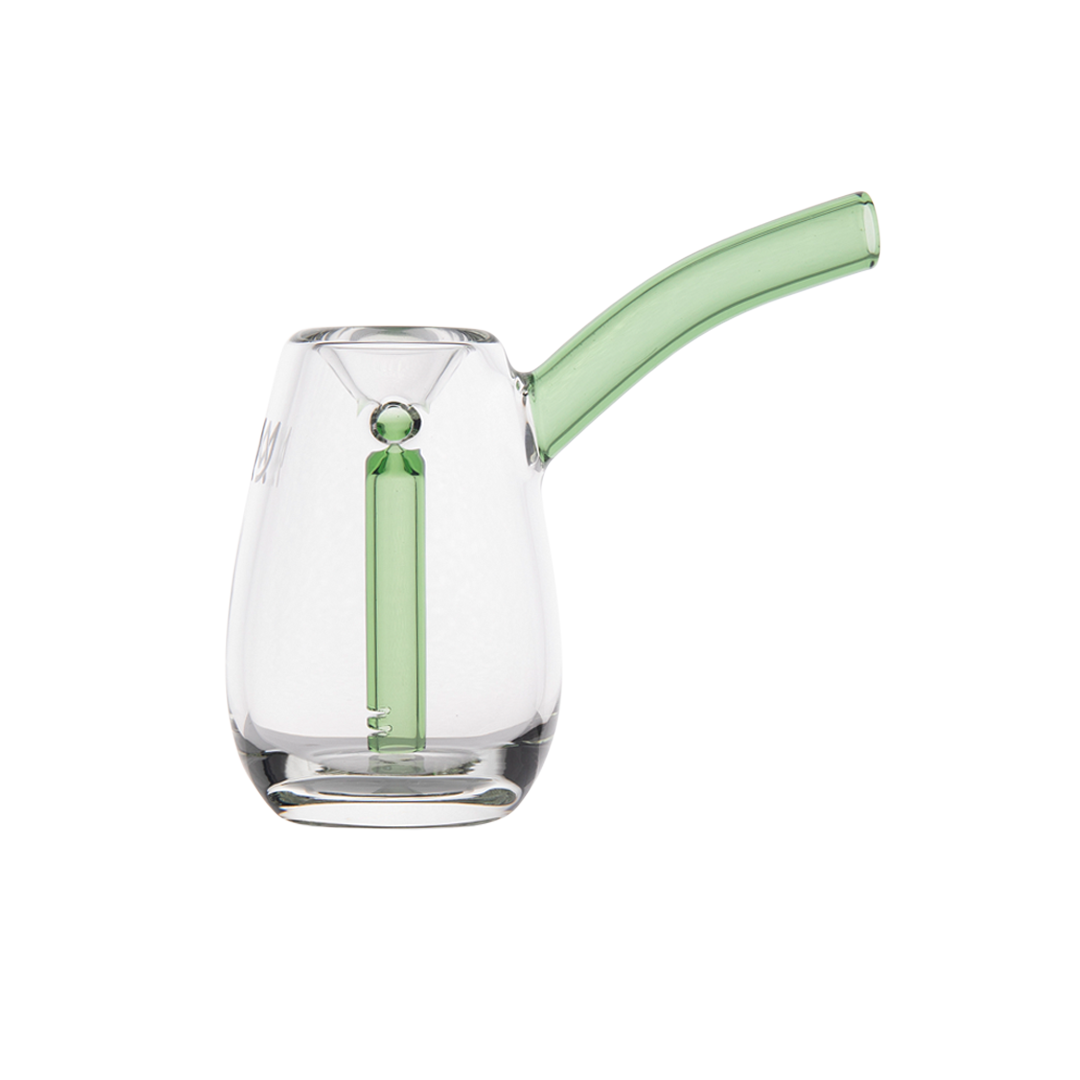 MJ Arsenal Bulb Mini Bubbler with Cactus Design - 100% Borosilicate Glass, Front View
