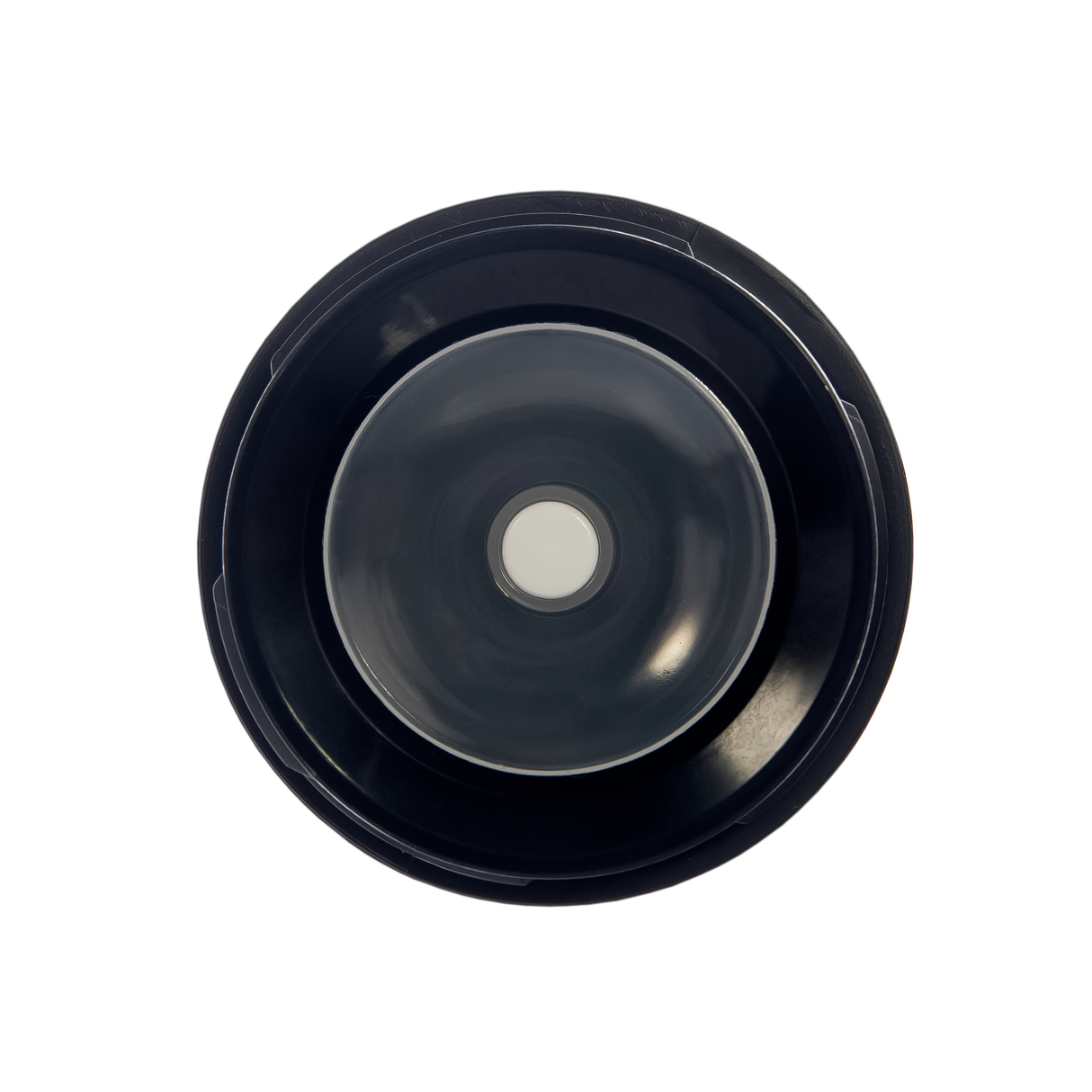 MJ Arsenal Clean Can - Top view of 7oz ISO Pump Dispenser with integrated Swab Storage