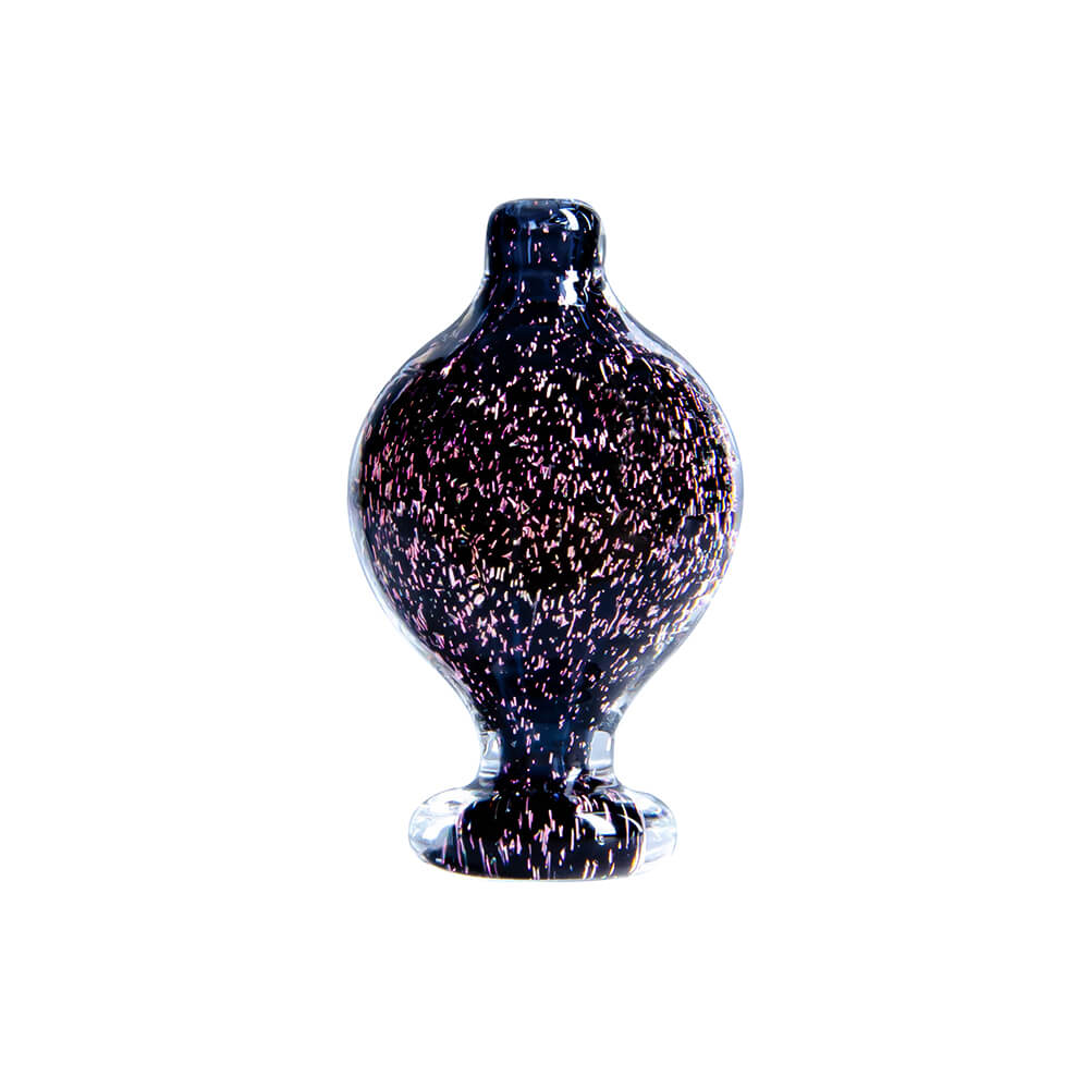 VLAB Universal Fit Dichro Carb Cap, Borosilicate Glass, Front View on White Background