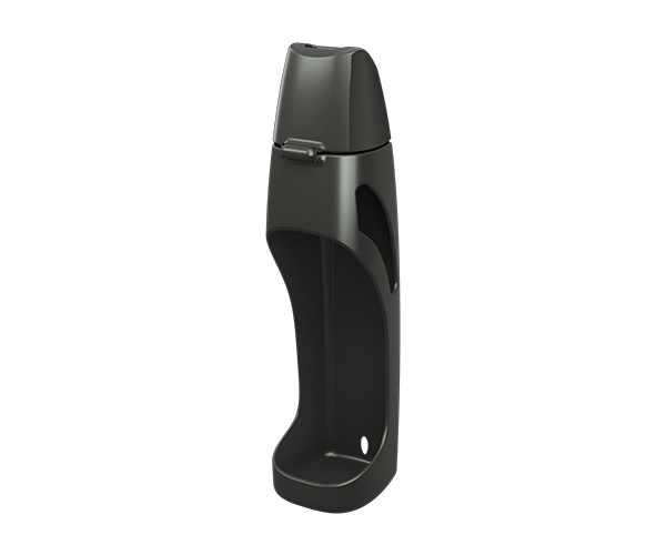 G Pen Elite II Silicone Sleeve in black, front view, durable protection for vaporizers