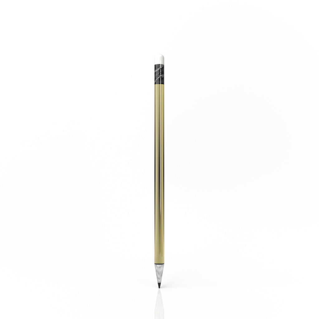 Honeybee Herb Glass Pencil Dab Tool for Concentrates, Front View on White Background