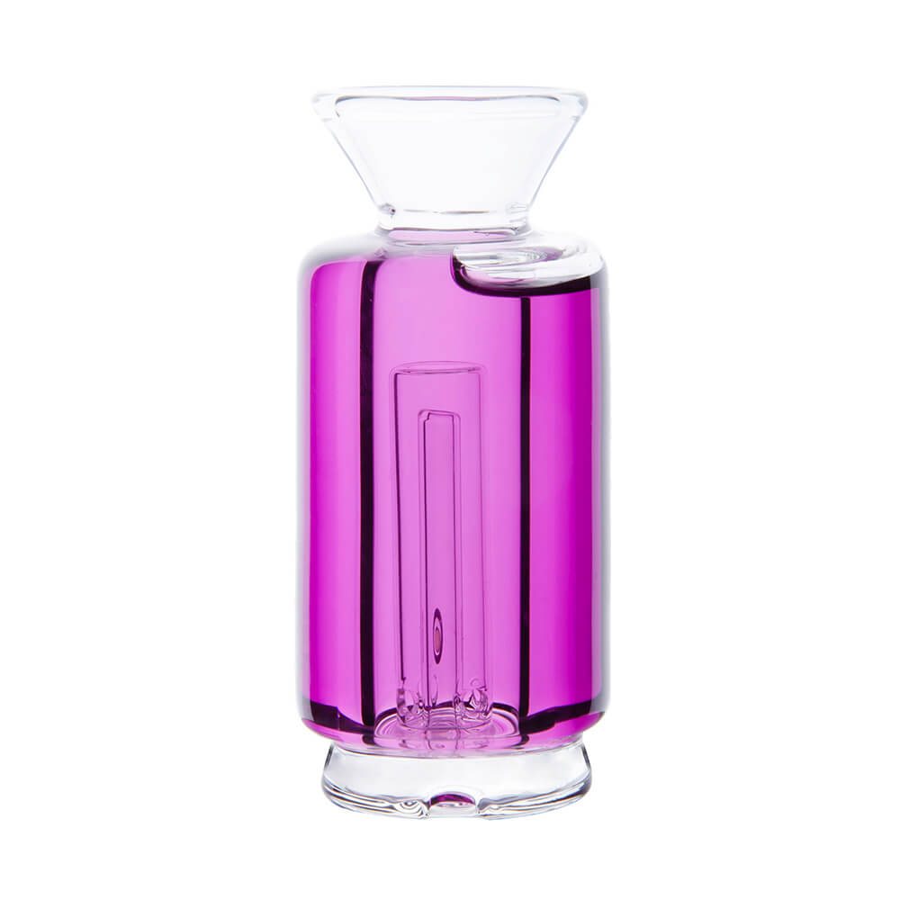 VLAB Glycerin Halo Top Cooling Chamber in Purple for Focus V Carta, Front View