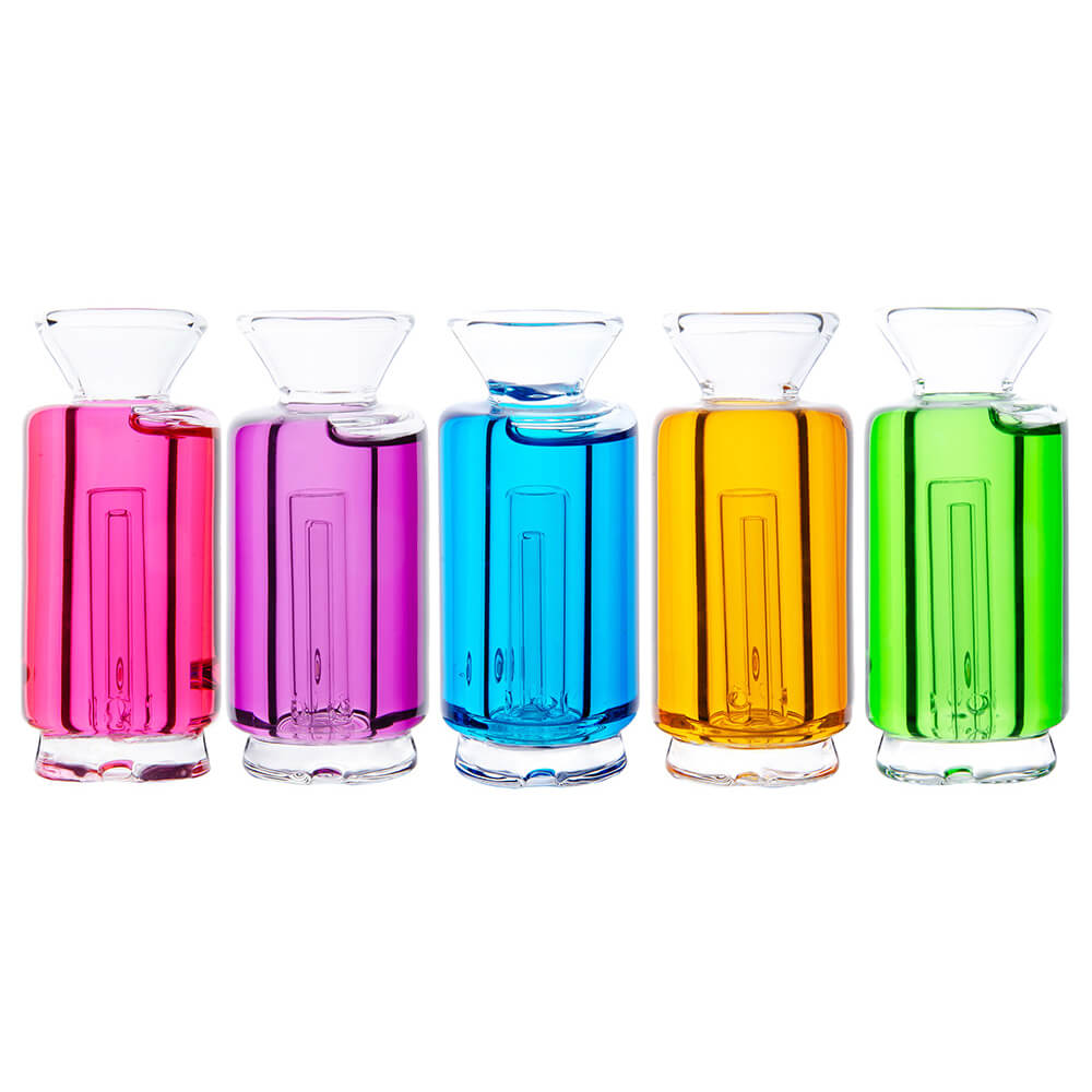 VLAB Glycerin Halo Top Cooling Chambers for E-Rigs, vibrant color range, front view on white background