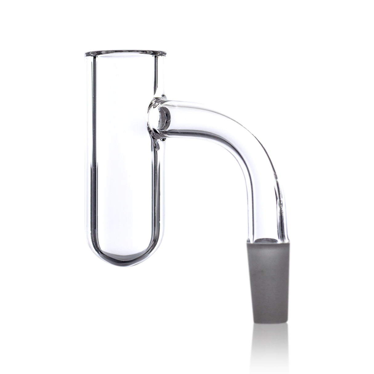 MJ Arsenal Premium Half Weld Cold Start Quartz Banger with Drip Design, Side View