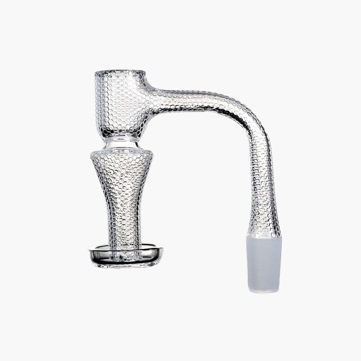 PILOTDIARY Honeycomb Quartz Banger Kit - Clear Quartz, Side View