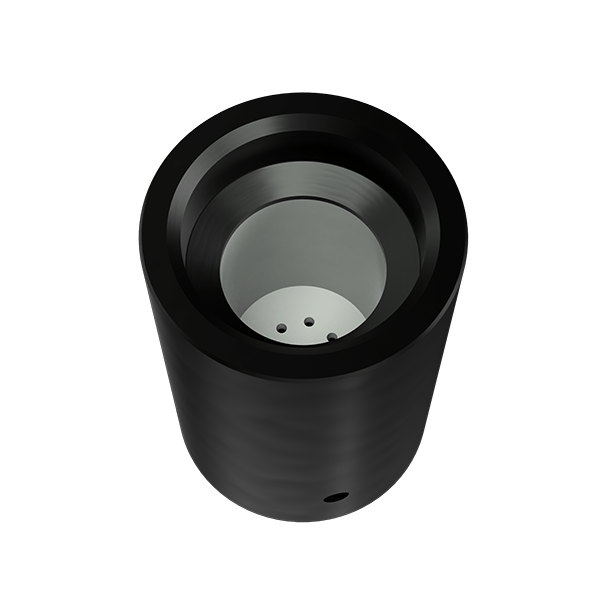 G Pen Hyer Dry Herb Tank Assembly, top view on a seamless white background, easy to attach