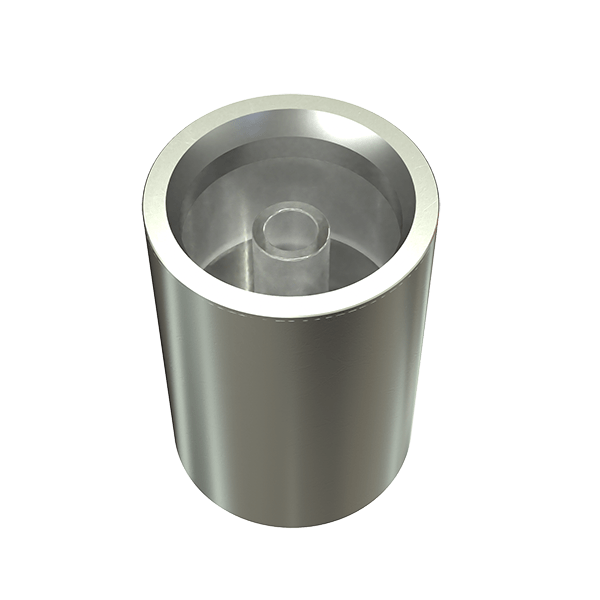 G Pen Hyer Quartz Tank for Concentrates - Top View on Seamless Background