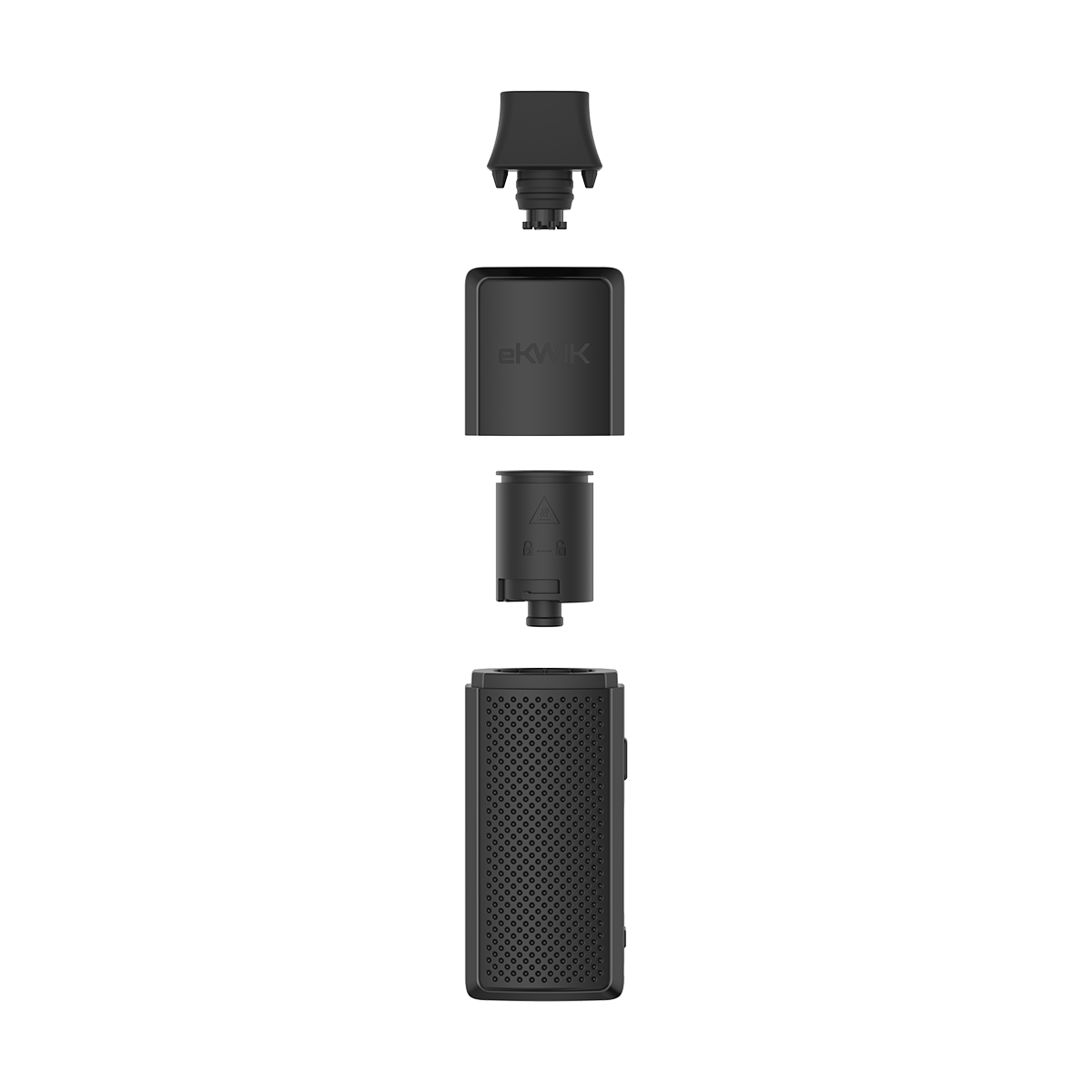 Sunakin America eKWIK Portable Vaporizer - Front View on White Background
