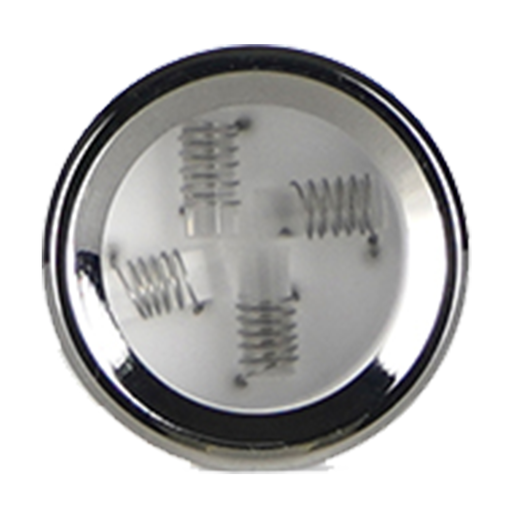 XVAPE Vista Mini 2 E-Rig Quad Quartz Coils, top view on a seamless white background