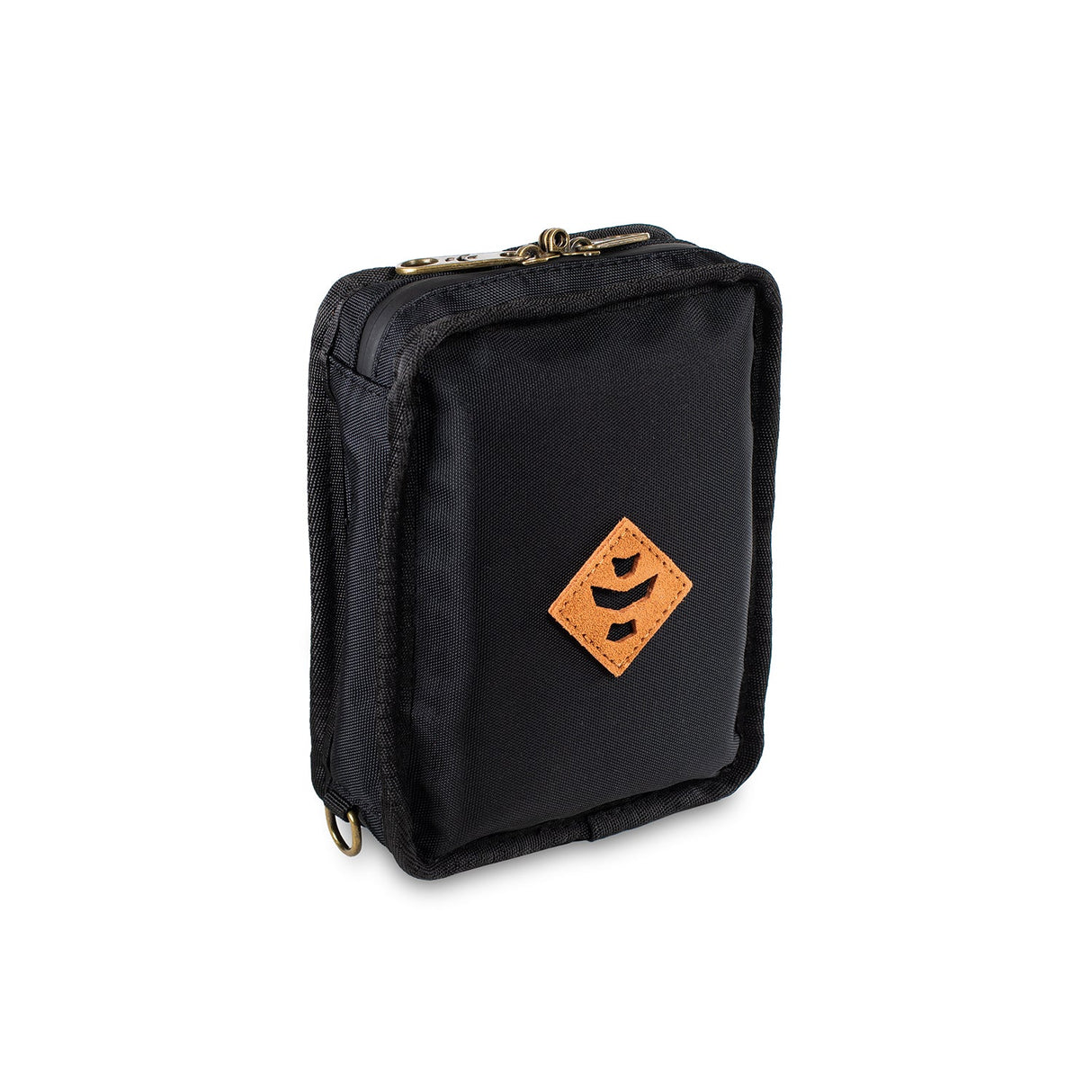 Revelry Supply The Pipe Kit - Front View, Smell Proof, Portable, Black with Logo