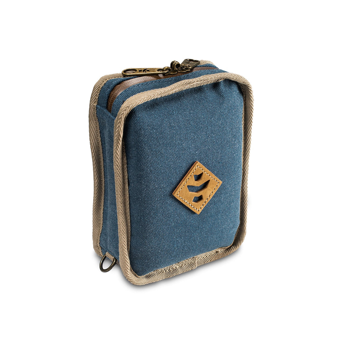 Revelry Supply The Pipe Kit - Smell Proof Kit in Blue - Front View on White Background