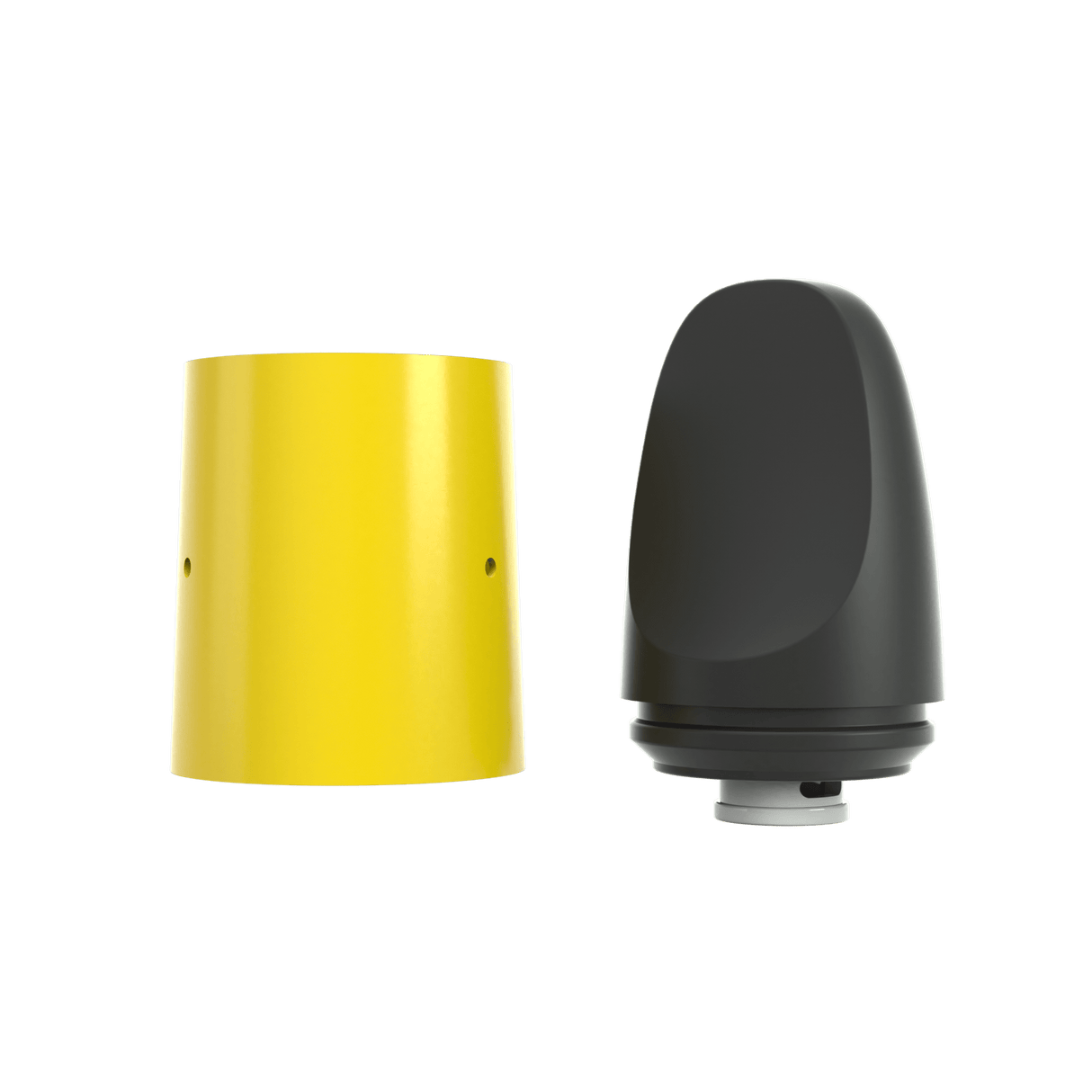 Lemonnade X G Pen Micro+ Vaporizer in yellow and black, front view, ideal for concentrates and on-the-go use