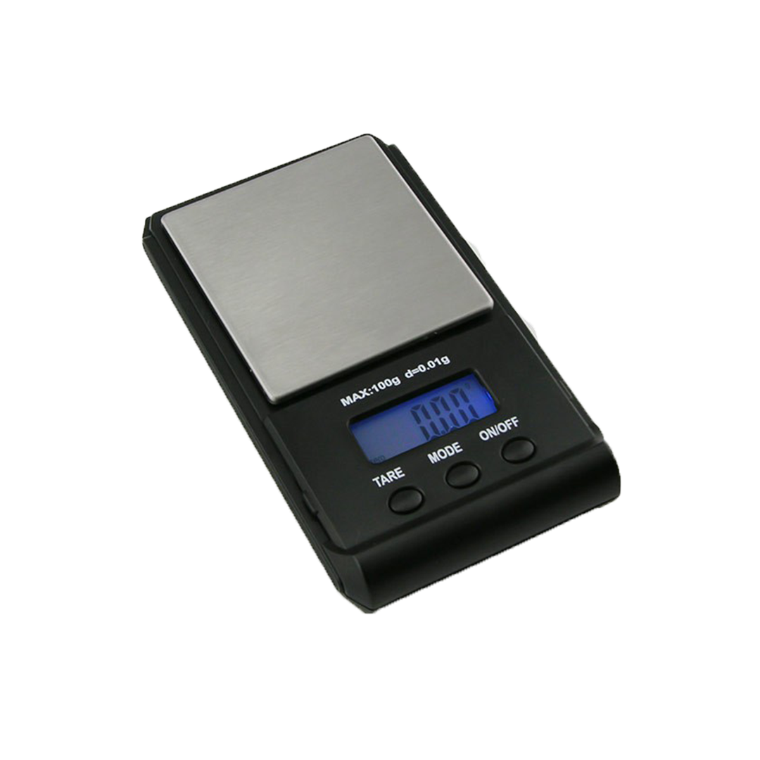 WeighMax GX-650C Precision Digital Scale with Back-lit LCD Display - Top View
