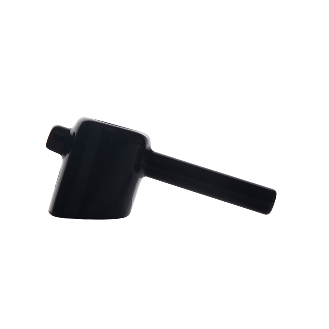 MJ Arsenal Kickstand Hand Pipe in Onyx - Compact and Ergonomic Design
