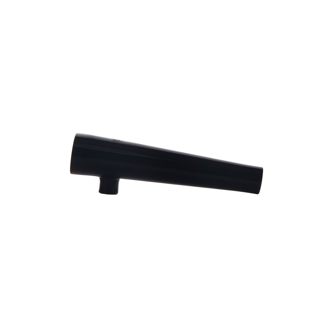 MJ Arsenal Onyx Chillum Pipe - Compact Handheld Design with Glass on Glass Joint