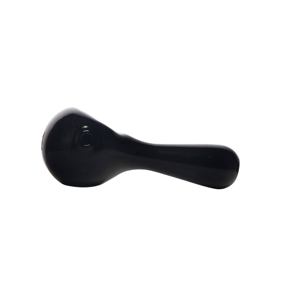 MJ Arsenal Pioneer Hand Pipe in Onyx - Top View on Seamless White Background