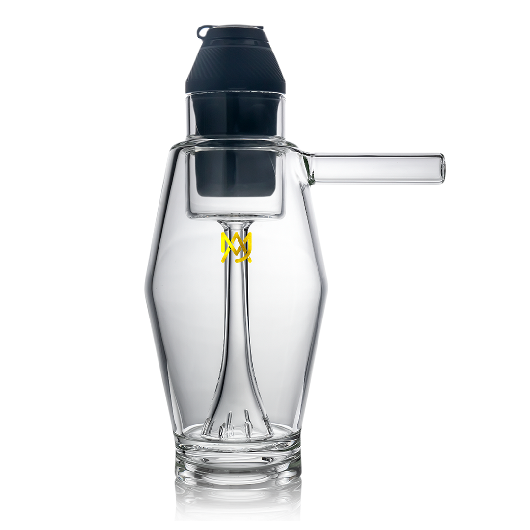 MJ Arsenal Proxy Bubbler, Borosilicate Glass, Front View on Seamless White Background