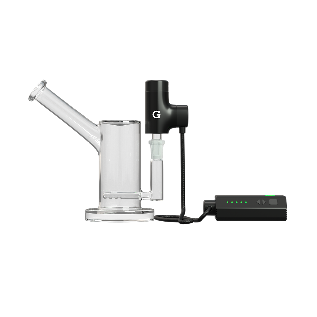 Grenco Science GPen Hyer Vaporizer with sleek design, side view on white background