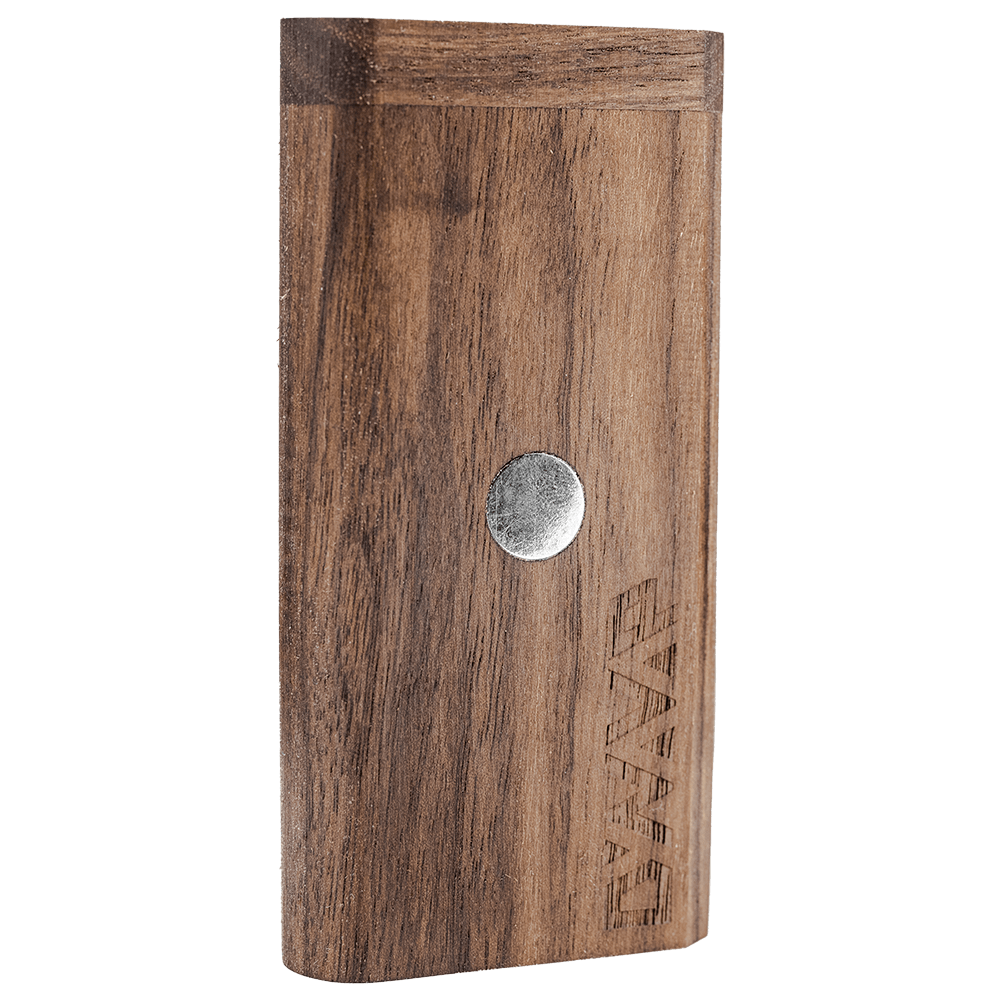 DynaStash: Walnut by DynaVap - Elegant Wood Stash Container Front View