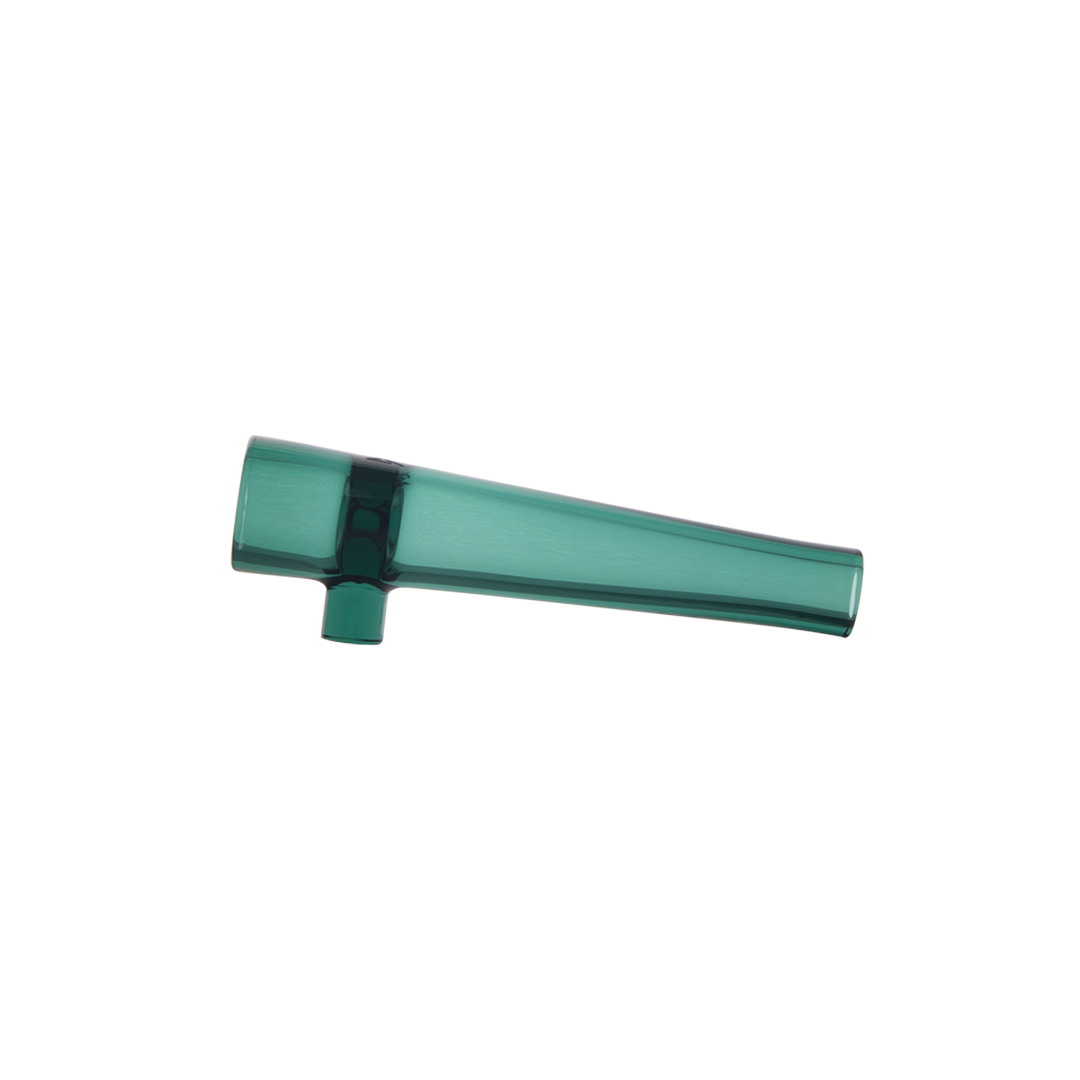 MJ Arsenal Premium Handheld Chillum Pipe in Reef variant - Compact Design with Glass-on-Glass Aesthetic