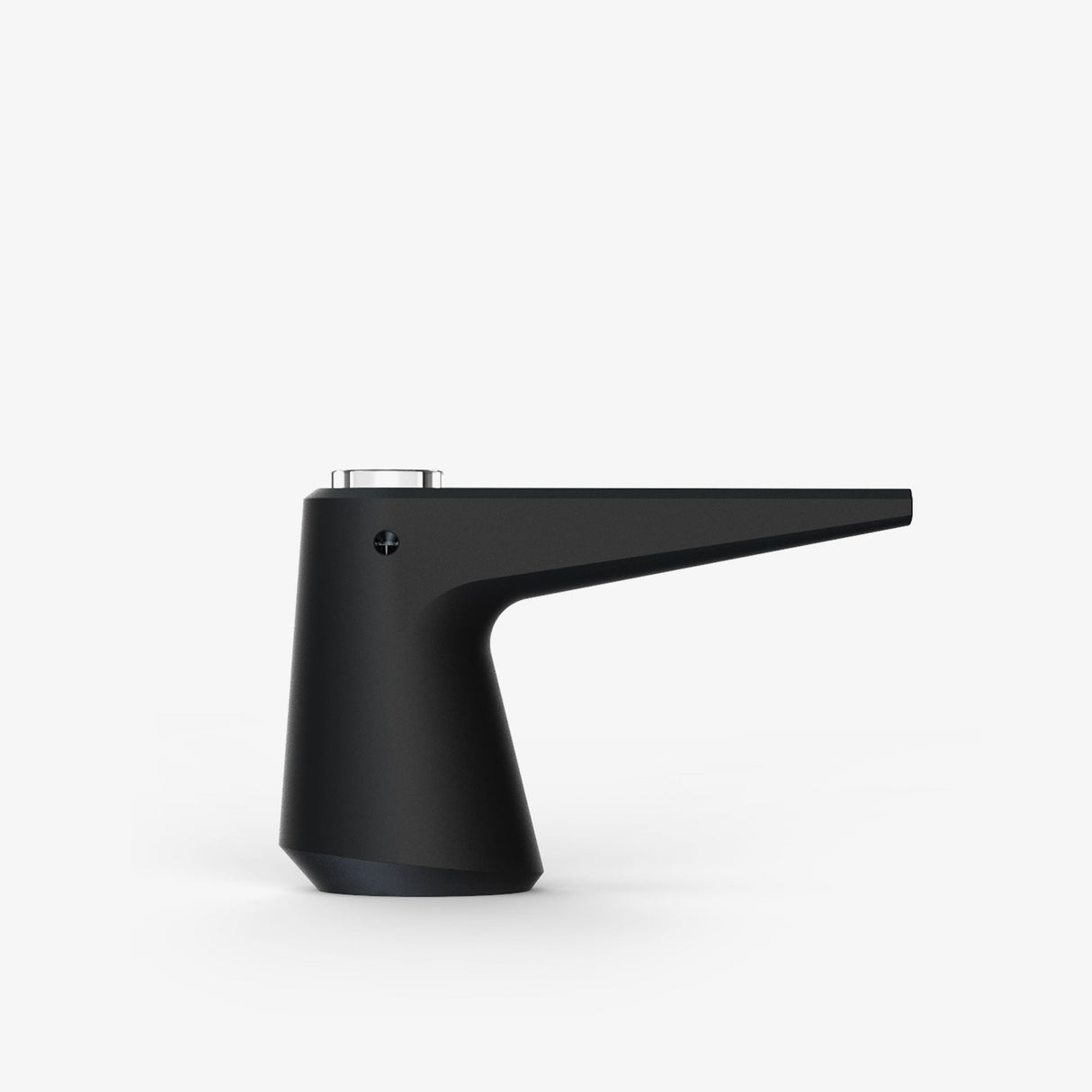 SOFTGLASS Unbreakable Pier Bubbler, Side View, with Cartridge Adapter - Easy to Clean