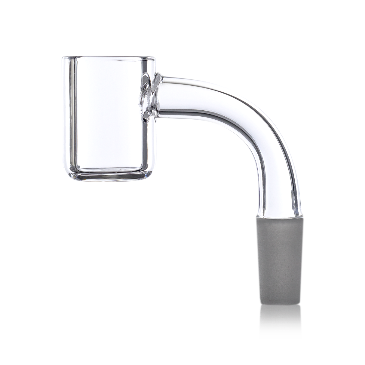 MJ Arsenal Mini Rig™ Standard Quartz Bucket 10mm - Clear Side View