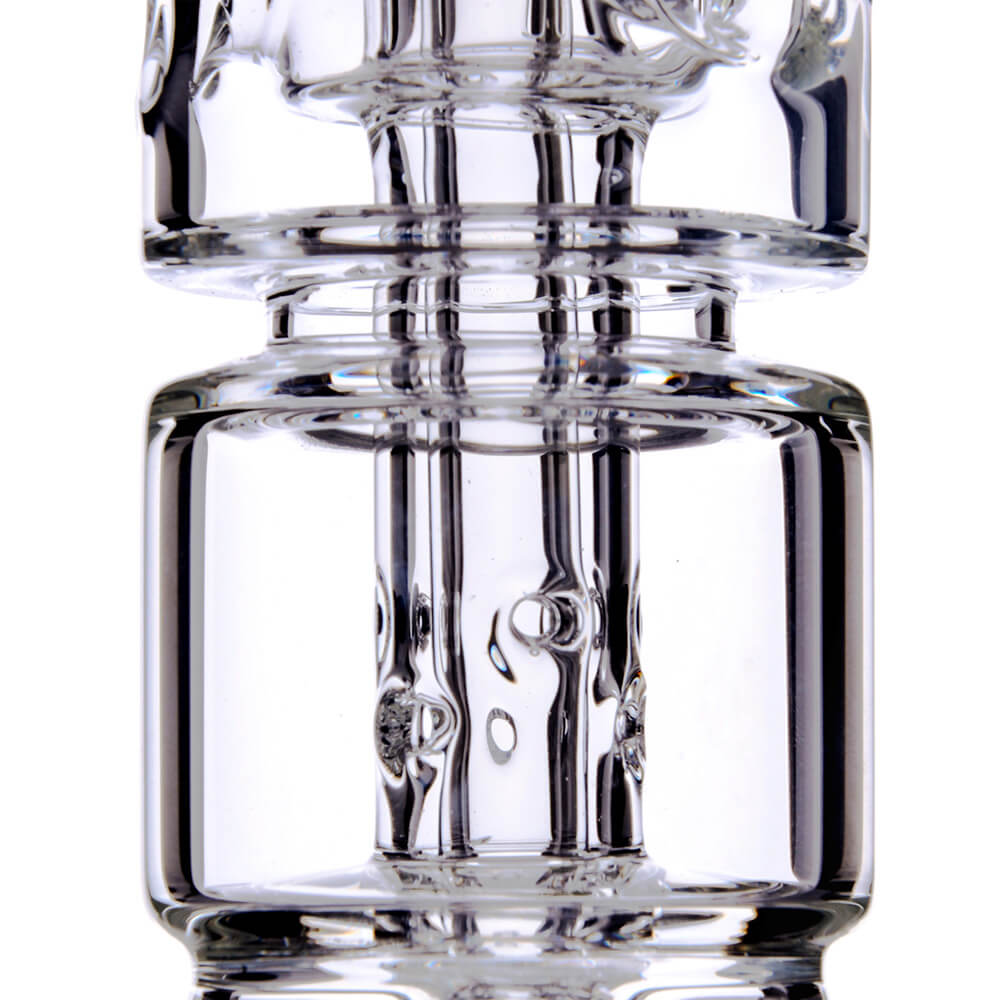 VLAB Straight Fab Halo Top Attachment for Focus V Carta with Swiss Perc - Close-up View