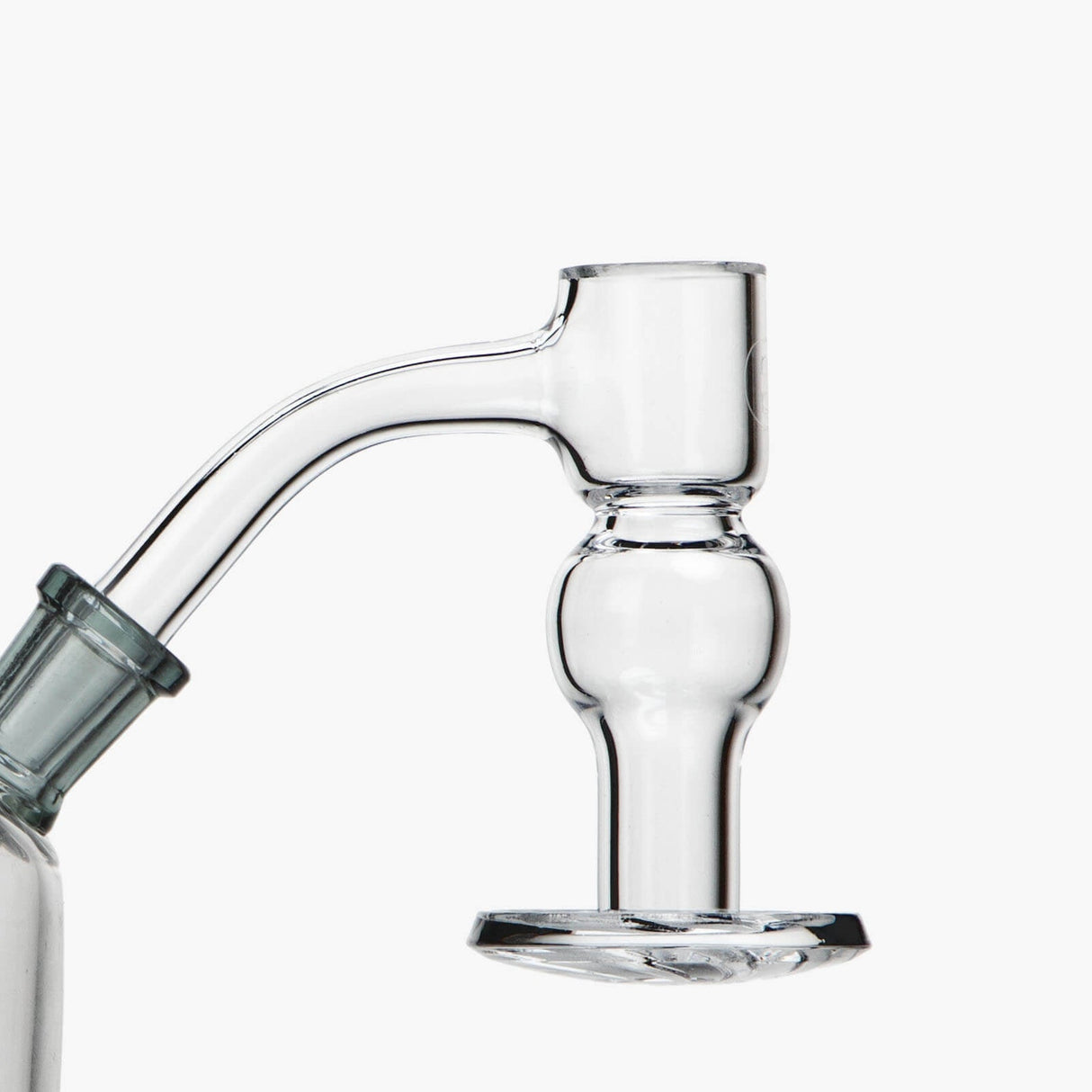 PILOTDIARY Blender Terp Slurper Banger Close-up Side View, Clear Glass