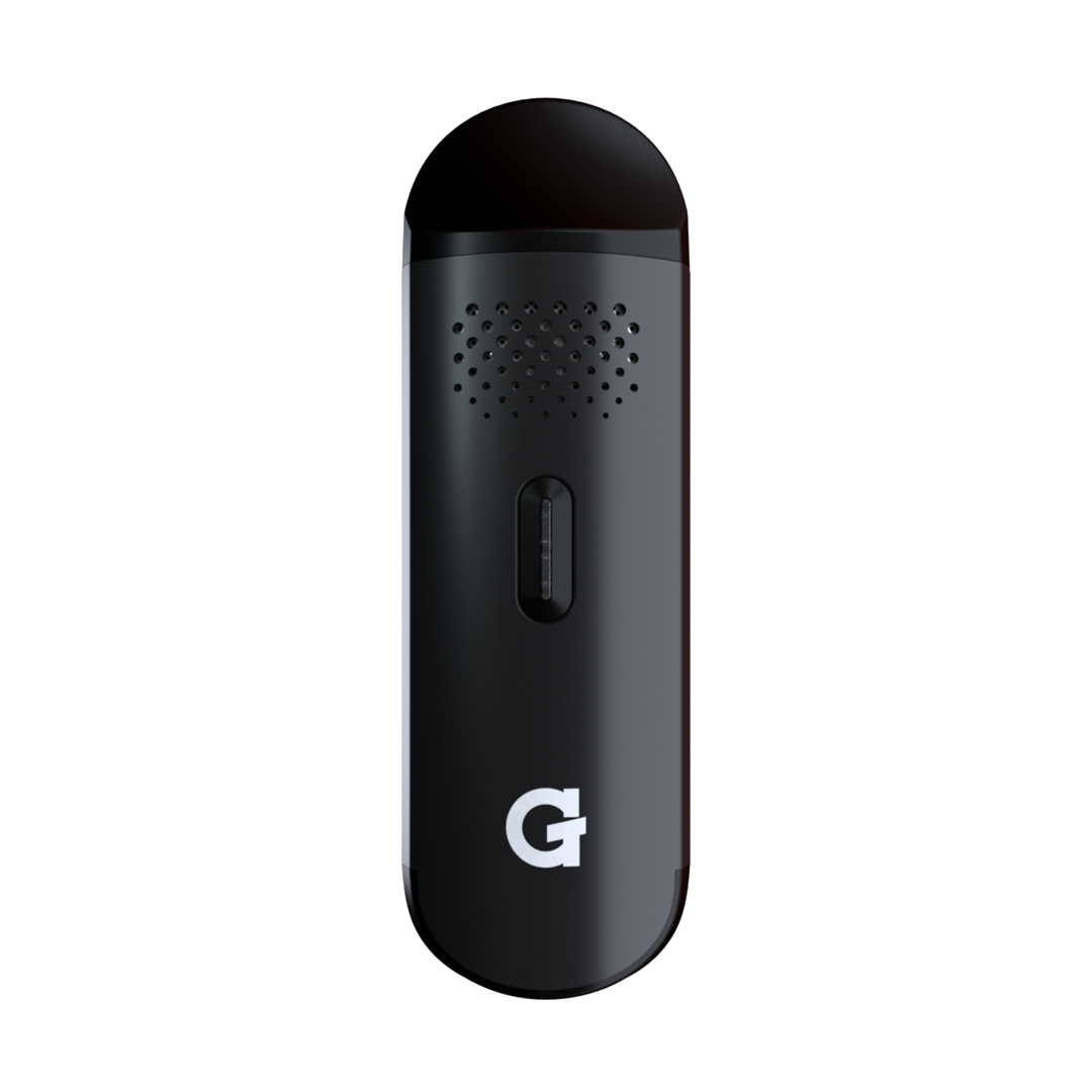 GPEN Dash Vaporizer by Grenco Science in Black - Front View, Portable and Sleek Design